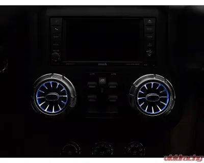 Raxiom LED Ambient Vent Lighting Kit Jeep Wrangler JK 2011-2018 - J139322