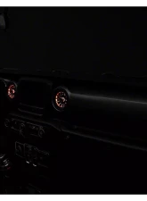 Raxiom LED Ambient Vent Lighting Kit Jeep Wrangler JL 2018-2023                                     - J139323-JL - Image 7