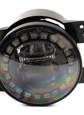 Raxiom Axial Series Nighthawk LED Fog Lights Jeep Wrangler JK | JL Sahara | Rubicon 2007-2023                                     - J141597 - Image 2