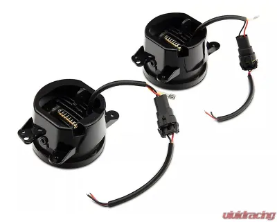 Raxiom Axial Series Nighthawk LED Fog Lights Jeep Wrangler JK | JL Sahara | Rubicon 2007-2023 - J141597