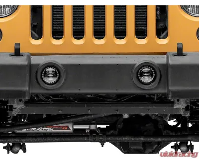 Raxiom Axial Series Nighthawk LED Fog Lights Jeep Wrangler JK | JL Sahara | Rubicon 2007-2023 - J141597