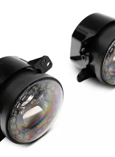 Raxiom Axial Series Nighthawk LED Fog Lights Jeep Wrangler JK | JL Sahara | Rubicon 2007-2023                                     - J141597 - Image 10