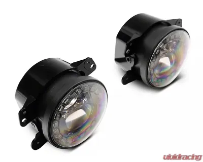 Raxiom Axial Series Nighthawk LED Fog Lights Jeep Wrangler JK | JL Sahara | Rubicon 2007-2023 - J141597