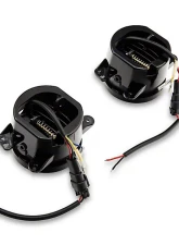 Raxiom Axial Series Amber Lens Hale LED Fog Lights Jeep Wrangler JK 2007-2018                                     - J141994 - Image 5