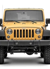 Raxiom Axial Series Amber Lens Hale LED Fog Lights Jeep Wrangler JK 2007-2018                                     - J141994 - Image 9