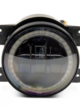Raxiom Axial Series 4" LED Fog Lights w/ Halo Jeep Wrangler JK 2007-2018                                     - J142666 - Image 2