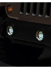 Raxiom Axial Series 4" LED Fog Lights w/ Halo Jeep Wrangler JK 2007-2018                                     - J142666 - Image 9