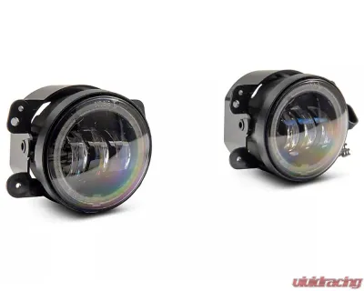 Raxiom Axial Series 4" LED Fog Lights w/ Halo Jeep Wrangler JK 2007-2018 - J142666