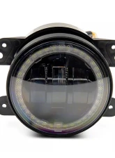 Raxiom Axial Series 4" LED Devil Eyes Fog Lights w/ Halo Jeep Wrangler JK 2007-2018                                     - J142667 - Image 2