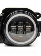 Raxiom Axial Series LED Fog Lights w/ Halo Jeep Wrangler JK | JL | Gladiator JT 2007-2023                                     - J142669 - Image 2