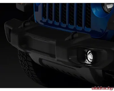 Raxiom Axial Series LED Fog Lights w/ Halo Jeep Wrangler JK | JL | Gladiator JT 2007-2023 - J142669