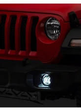 Raxiom Axial Series LED Fog Lights w/ Halo Jeep Wrangler JK | JL | Gladiator JT 2007-2023                                     - J142669 - Image 8