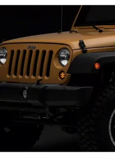 Raxiom Axial Series Smoked Lens LED Turn Signals Jeep Wrangler JK 2007-2018                                     - J142671 - Image 7