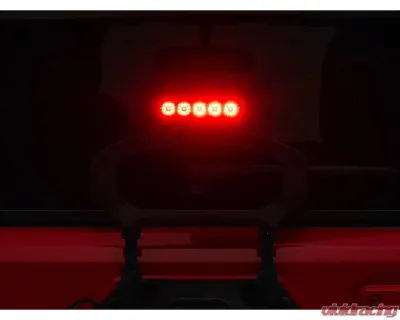Raxiom Axial Series Red Lens LED Third Brake Light Jeep Wrangler JL 2018-2024 - J142672-JL