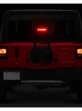 Raxiom Axial Series Red Lens LED Third Brake Light Jeep Wrangler JL 2018-2024                                     - J142672-JL - Image 7