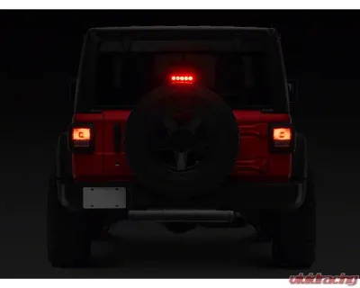 Raxiom Axial Series Red Lens LED Third Brake Light Jeep Wrangler JL 2018-2024 - J142672-JL