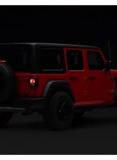 Raxiom Axial Series Red Lens LED Third Brake Light Jeep Wrangler JL 2018-2024                                     - J142672-JL - Image 11