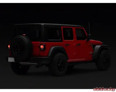 Raxiom Axial Series Smoked Lens LED Third Brake Light Jeep Wrangler JL 2018-2024 - J142673-JL