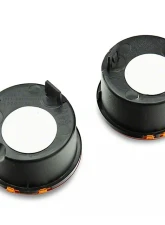 Raxiom Axial Series Amber Lens Replacement Turn Signal Lamps Jeep Wrangler JK 2007-2018                                     - J150569 - Image 4