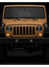 Raxiom Axial Series Amber Lens Replacement Turn Signal Lamps Jeep Wrangler JK 2007-2018                                     - J150569 - Image 11