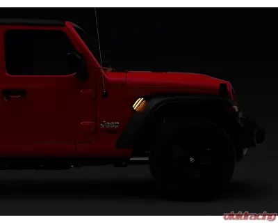 Raxiom Axial Series Fender Vent LED light Jeep Wrangler JL 2018-2023 - J152601-JL