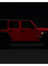 Raxiom Axial Series Fender Vent LED light Jeep Wrangler JL 2018-2023                                     - J152601-JL - Image 9