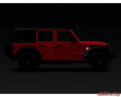 Raxiom Axial Series Fender Vent LED light Jeep Wrangler JL 2018-2023 - J152601-JL