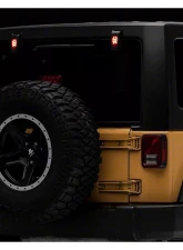 Raxiom Axial Series Window Glass Hinge LED Lights Jeep Wrangler JK w/ Hard Top 2007-2018                                     - J153594 - Image 4