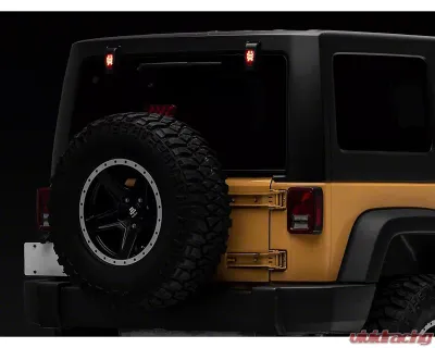 Raxiom Axial Series Window Glass Hinge LED Lights Jeep Wrangler JK w/ Hard Top 2007-2018 - J153594