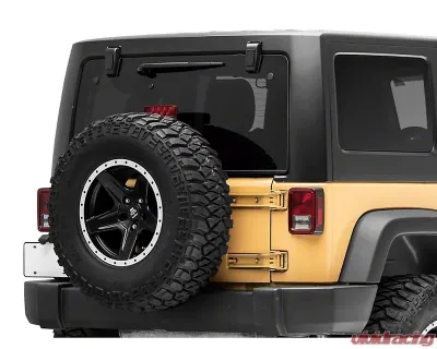 Raxiom Axial Series Window Glass Hinge LED Lights Jeep Wrangler JK w/ Hard Top 2007-2018 - J153594