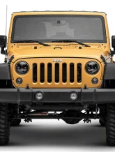 Raxiom Clear Lens Black Housing 7" LED Headlights Jeep Wrangler JK 2007-2018                                     - J154695 - Image 10