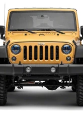 Raxiom Clear Lens Blue Housing 7" LED Headlights Jeep Wrangler JK 2007-2018                                     - J154696 - Image 10