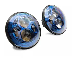 Raxiom Clear Lens Blue Housing 7