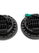 Raxiom Clear Lens Orange Housing 7" LED Headlights Jeep Wrangler JK 2007-2018                                     - J154700 - Image 2