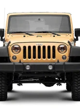 Raxiom Clear Lens Orange Housing 7" LED Headlights Jeep Wrangler JK 2007-2018                                     - J154700 - Image 9