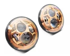 Raxiom Clear Lens Orange Housing 7