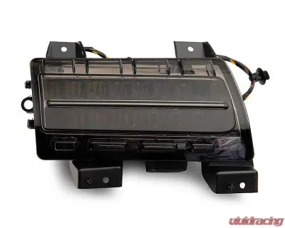 Raxiom Axial Series Smoked Lens Sequential LED Parking/Turn Signal Lights Jeep Wrangler JL Sport w/ Factory Halogen Lights 2018-2023 - J155019-JL