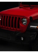 Raxiom Axial Series Chrome Housing Sequential LED Parking/Turn Signal Lights Jeep Wrangler JL Sport 2018-2023                                     - J155020-JL - Image 9