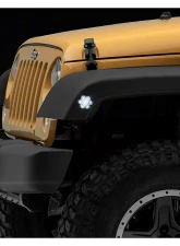 Raxiom Axial Series Smoked Lens White LED Side Marker Lights Jeep Wrangler JK 2007-2018                                     - J163060 - Image 5