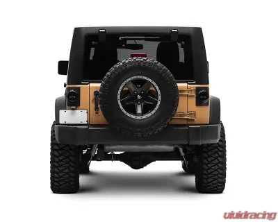 Raxiom Axial Series Clear Lens Black Housing Halo LED Tail Lights Jeep Wrangler JK 2007-2018 - J164240