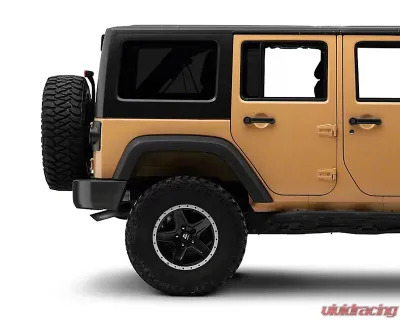 Raxiom Axial Series Clear Lens Black Housing Halo LED Tail Lights Jeep Wrangler JK 2007-2018 - J164240