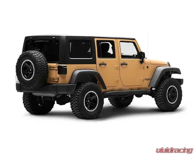 Raxiom Axial Series Smoked Lens Black Housing Carver LED Tail Lights Jeep Wrangler JK 2007-2018 - J164241