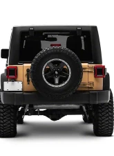 Raxiom Axial Series Red Lens Black Housing JL Style LED Tail Lights Jeep Wrangler JK 2007-2018                                     - J164242 - Image 10