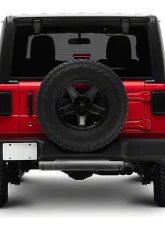 Raxiom Axial Series Smoked Lens Black Housing Carver LED Tail Lights Jeep Wrangler JL w/ Factory Halogen Tail Lights 2018-2024                                     - J164243-JL - Image 10