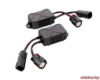 Raxiom Axial Series Clear Lens Black Housing 9" LED Headlights Jeep Wrangler JL | Gladiator JT w/ Factory Halogen Headlights 2018-2024 - J164371