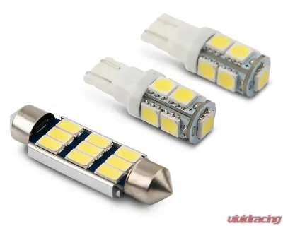 Raxiom Axial Series LED Interior Bulb Set Jeep Wrangler JK 4-Door 2007-2018 - J166737