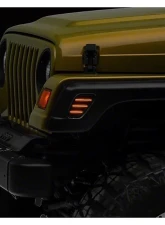 Raxiom Axial Series Smoked Lens LED Side Marker Lamps Jeep Wrangler TJ 1997-2006                                     - J166834 - Image 5