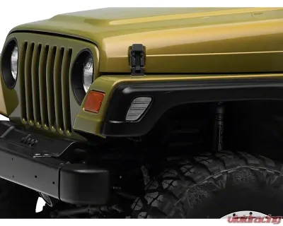 Raxiom Axial Series Clear Lens LED Side Marker Lamps Jeep Wrangler TJ 1997-2006 - J166835