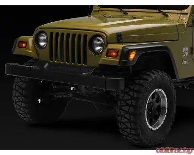 Raxiom Axial Series Clear Lens LED Side Marker Lamps Jeep Wrangler TJ 1997-2006 - J166835