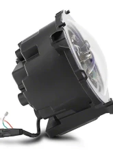 Raxiom Axial Series Clear Lens Black Housing 9" Angel Eye LED Headlights Jeep Wrangler JL | Gladiator JT 2018-2024                                     - J167045 - Image 3